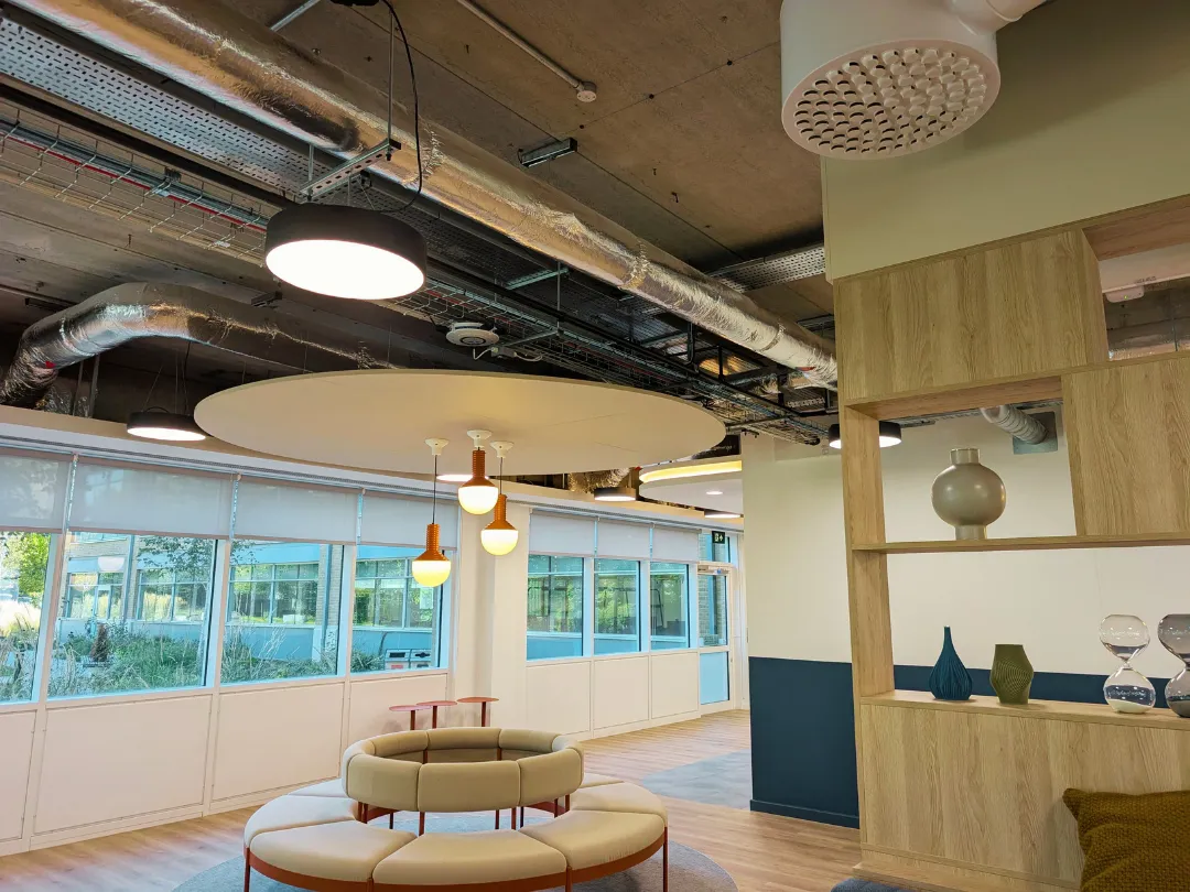 Building 1, Meadows Business Park Cat-B Fit Out Eteria Sustainable Engineering London