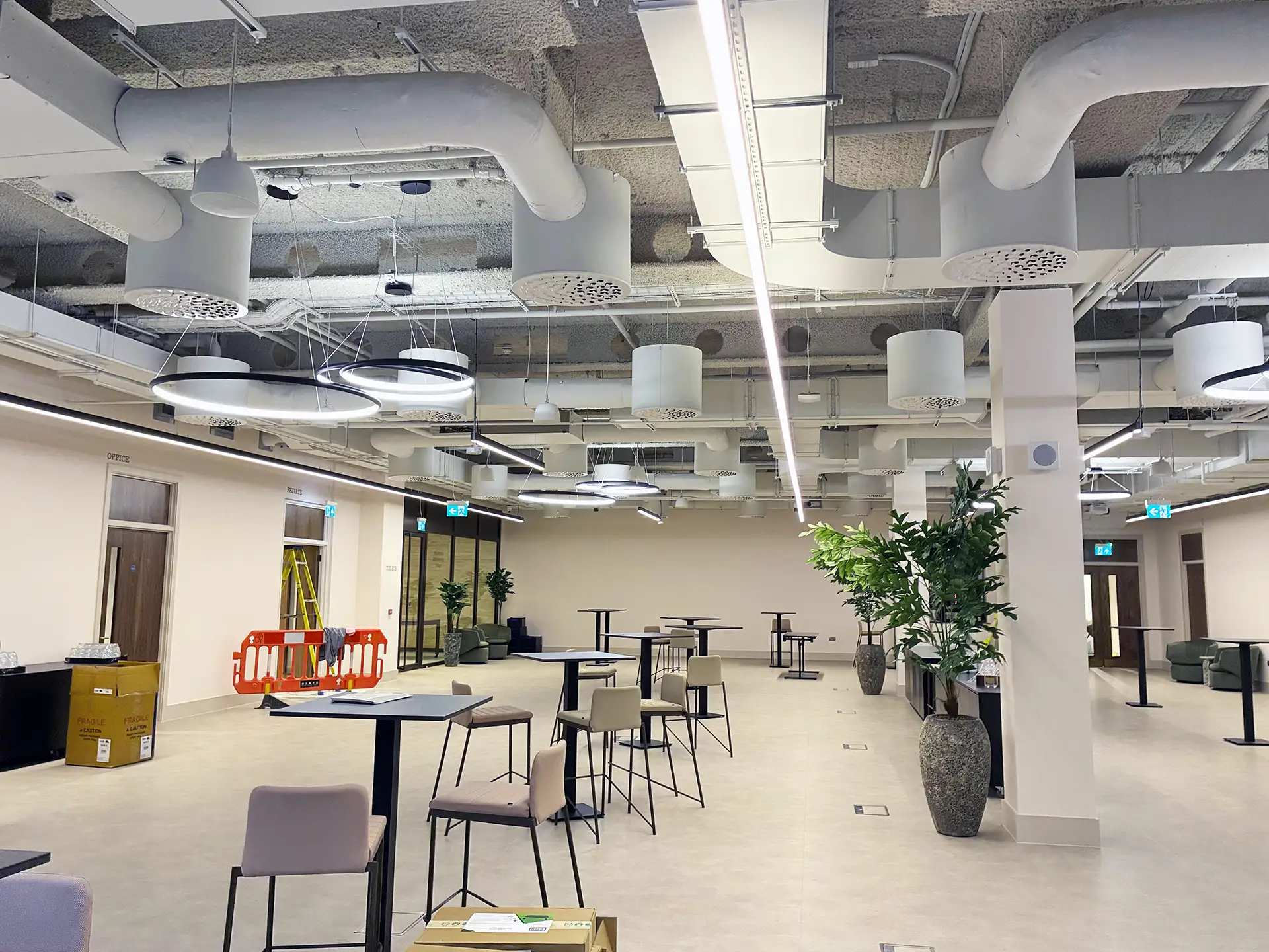 Cavendish Fit Out, 1 Basinghall Avenue, London SW1A 1AA Eteria Sustainable Design and Projects